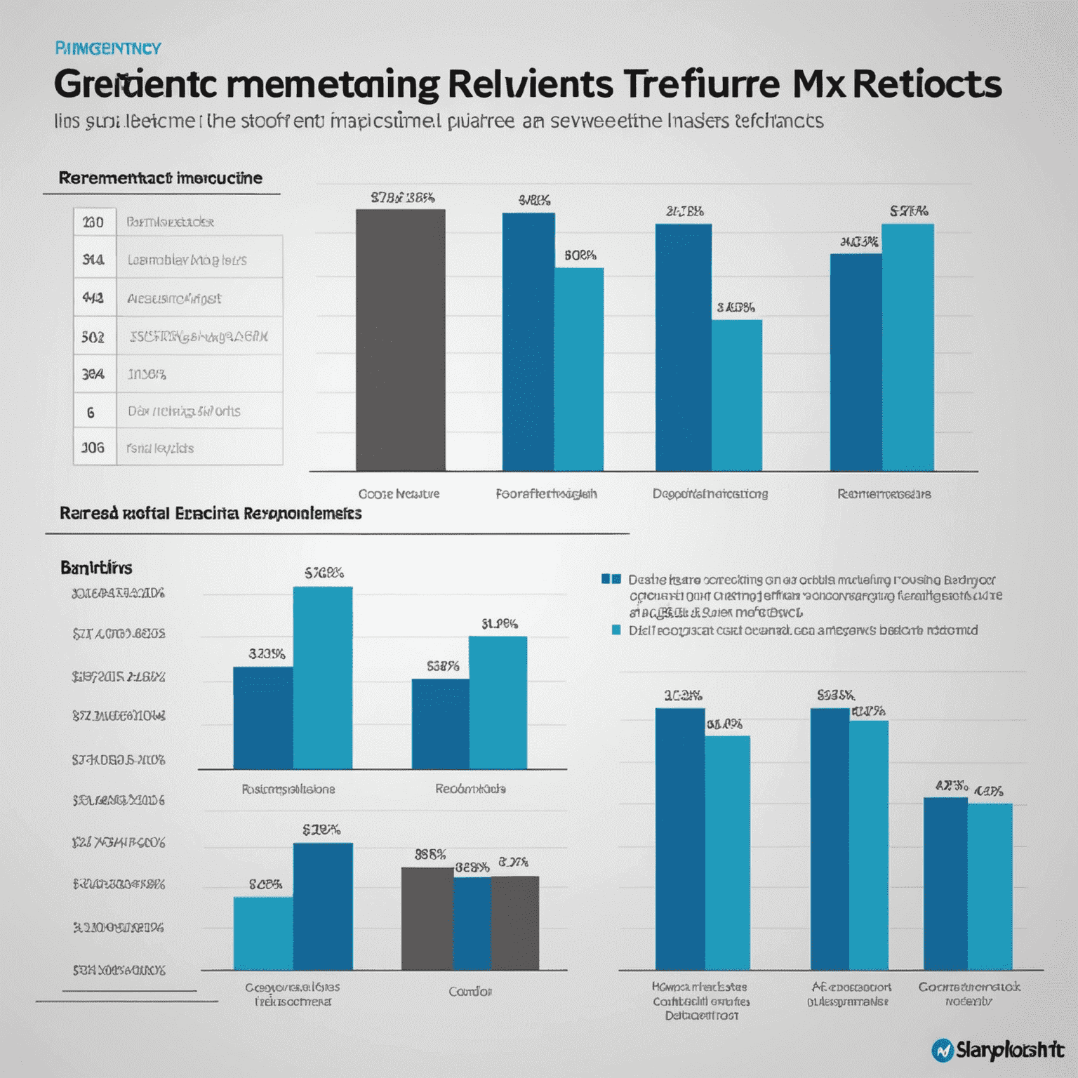 Graph showing increased ROI after implementing MX Merchant, with before and after comparisons of revenue and efficiency metrics